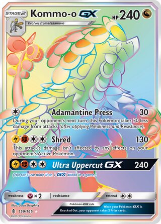 Kommo-o-GX 159/145 - Guardians Rising