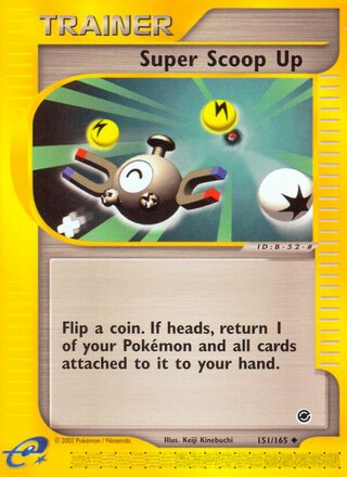 Super Scoop Up 151/165 - Expedition Base Set