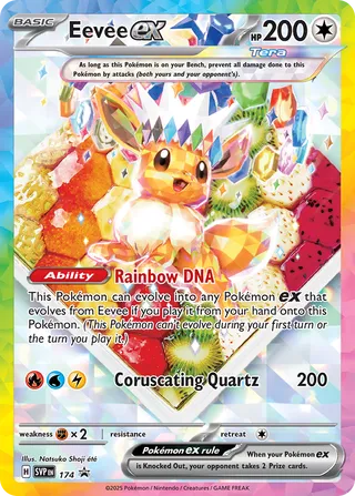 Eevee ex 174 - Scarlet & Violet Promos