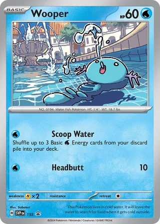 Wooper 155 - Scarlet & Violet Promos
