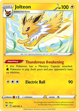 Jolteon 047/185 - Vivid Voltage