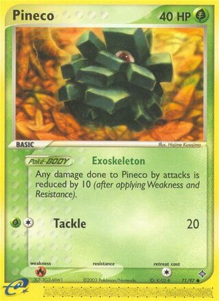 Pineco 71/97 - Dragon