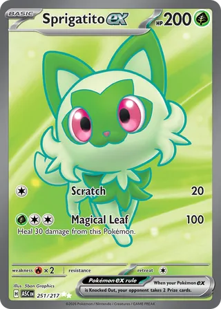 Sprigatito ex 251/217 - Ascended Heroes