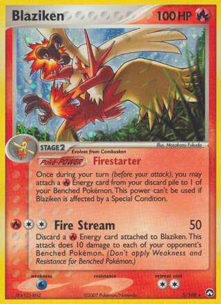 Blaziken 5/108 - Power Keepers