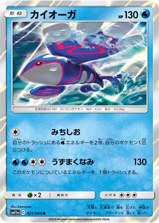 Kyogre 021/064 - Remix Bout