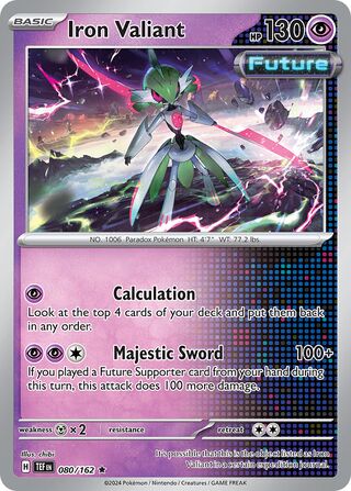 Iron Valiant 080/162 - Temporal Forces