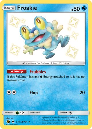 Froakie SV11/SV94 - Hidden Fates