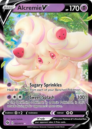 Alcremie V 022/073 - Champion's Path