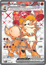 Arcanine ex 224/198 - Scarlet & Violet Base