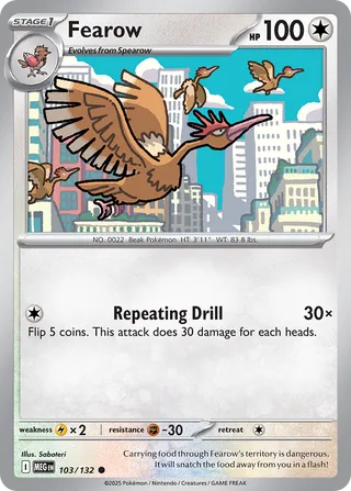 Fearow 103/132 - Mega Evolution Base