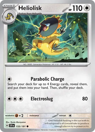 Heliolisk 155/191 - Surging Sparks