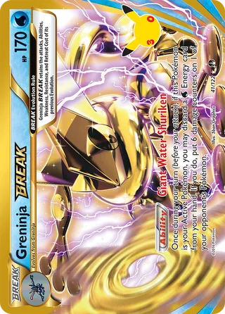 Greninja BREAK 41/122 - 30th Celebration