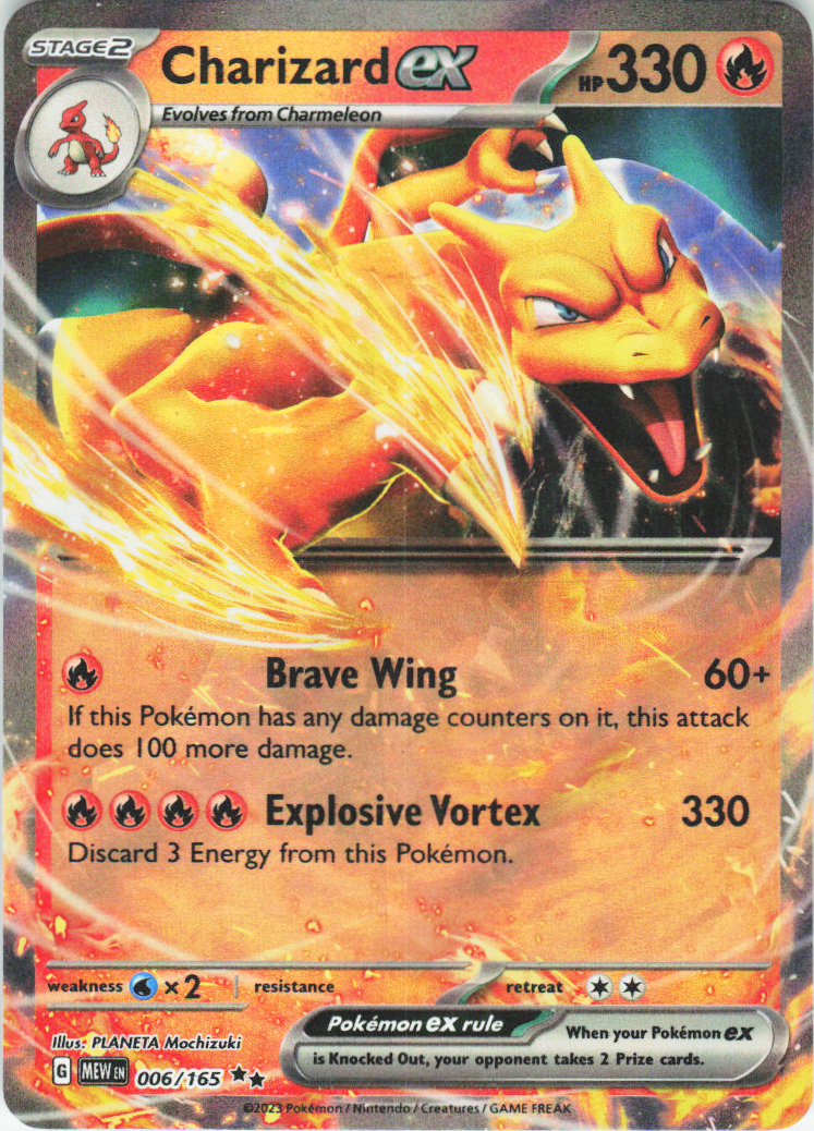 Charizard ex 006/165 - Scarlet & Violet 151
