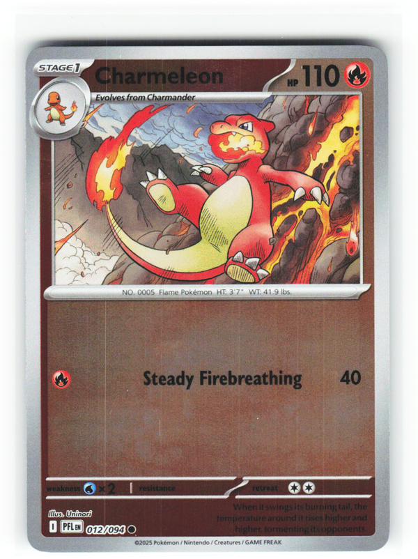 Charmeleon 012/094 - Phantasmal Flames - NM (ID: 53125426145326) - front