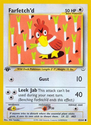Farfetch'd 43/64 - Neo Revelation