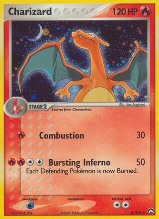 Charizard 6/108 - Power Keepers