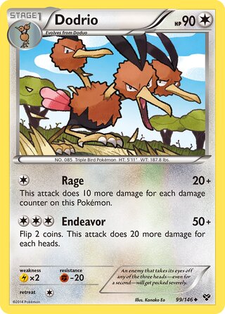 Dodrio 99/146 - XY Base