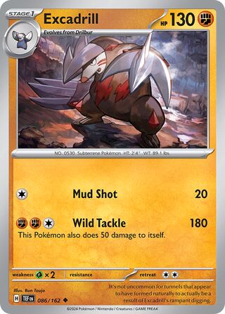 Excadrill 086/162 - Temporal Forces