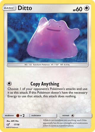 Ditto 17/18 - Detective Pikachu