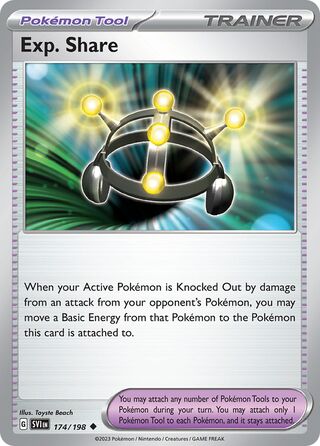 Exp. Share 174/198 - Scarlet & Violet Base