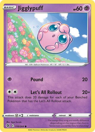 Jigglypuff 110/264 - Fusion Strike