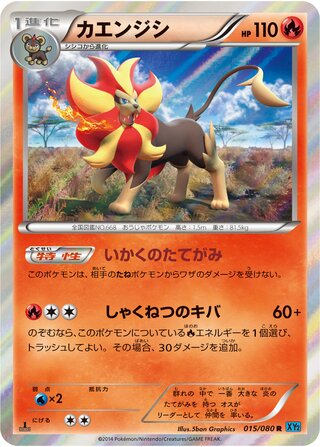 Pyroar 015/080 - Wild Blaze