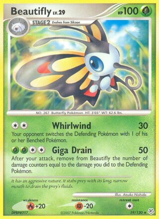 Beautifly 19/130 - Diamond & Pearl Base