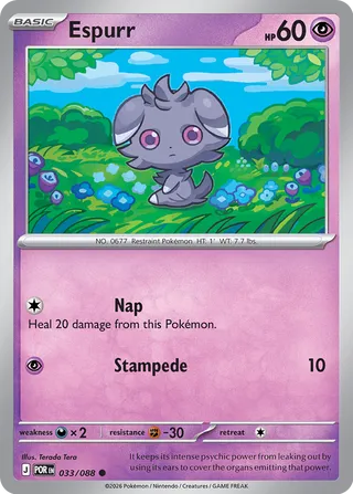 Espurr 033/088 - Perfect Order