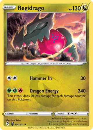 Regidrago 124/203 - Evolving Skies