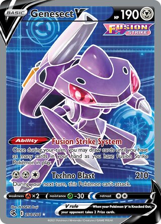 Genesect V 254/264 - Fusion Strike