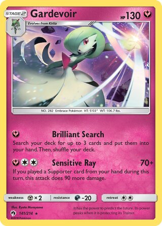 Gardevoir 141/214 - Lost Thunder