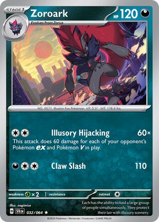 Zoroark 032/064 - Shrouded Fable