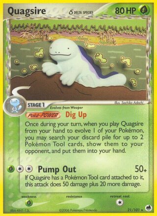 Quagsire 21/101 - Dragon Frontiers