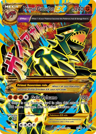 Primal Groudon-EX 97/98 - Ancient Origins