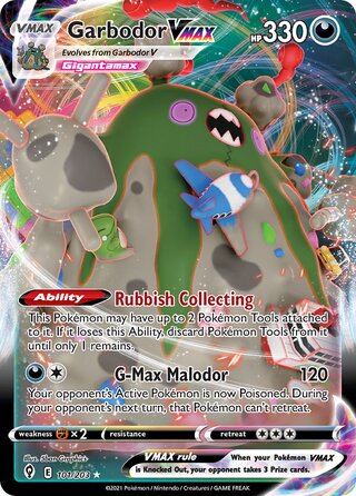 Garbodor VMAX 101/203 - Evolving Skies