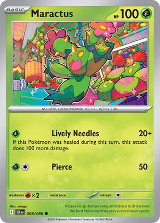 Maractus 008/086 - Black Bolt