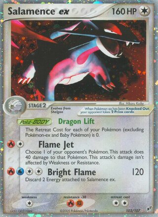 Salamence ex 103/107 - Deoxys