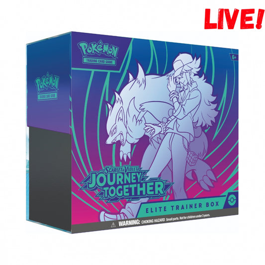 Pokemon Journey Together ETB (Live)