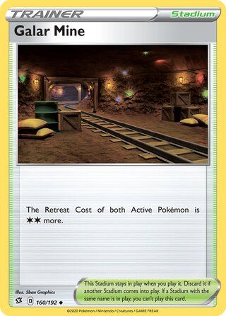 Galar Mine 160/192 - Rebel Clash