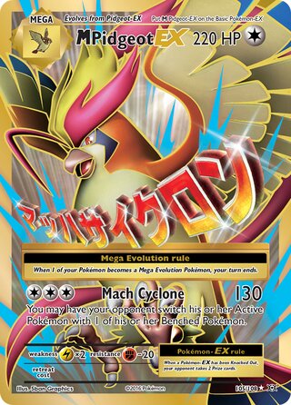 M Pidgeot-EX 105/108 - Evolutions
