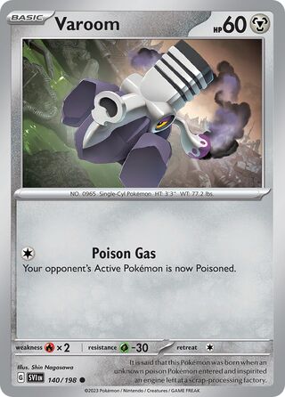 Varoom 140/198 - Scarlet & Violet Base