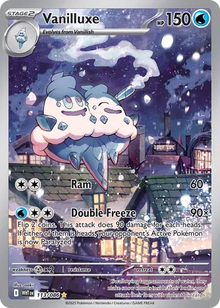 Vanilluxe 113/086 - White Flare