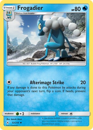 Frogadier 52/214 - Unbroken Bonds