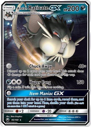 Alolan Raticate-GX 85/168 - Celestial Storm