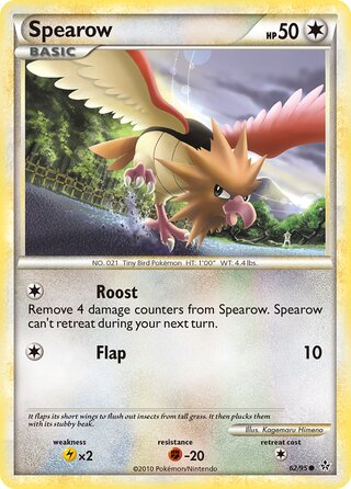 Spearow 62/95 - Unleashed