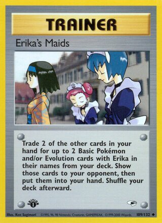 Erika's Maids 109/132 - Gym Heroes