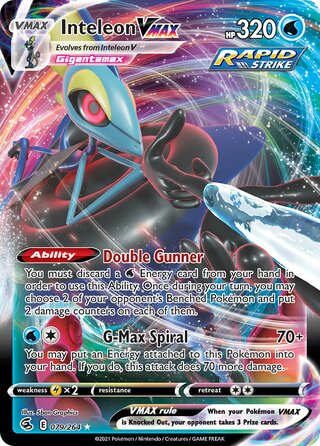Inteleon VMAX 079/264 - Fusion Strike