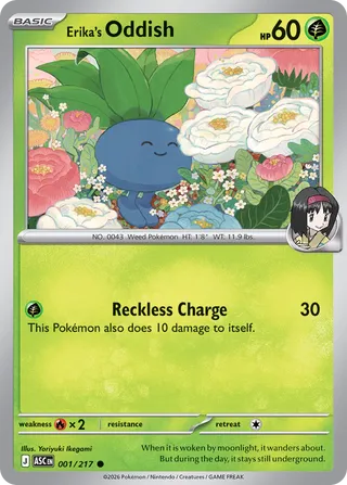 Erika's Oddish 001/217 - Ascended Heroes