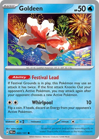 Goldeen 020/131 - Prismatic Evolutions