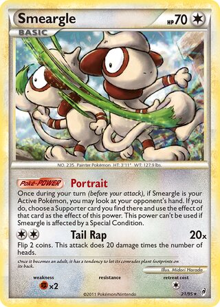 Smeargle 21/95 - Call of Legends